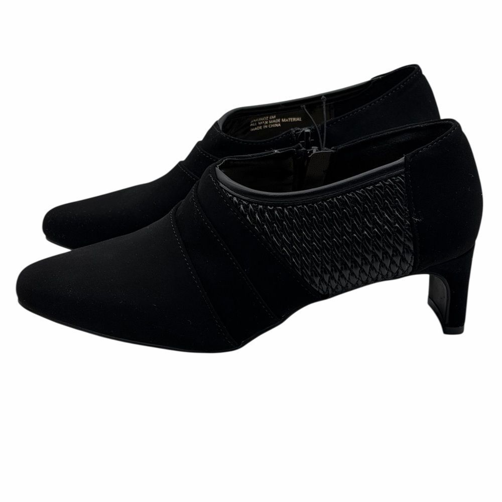 NWT Andiamo Aminoz Elegant Black Women's Heels 6M